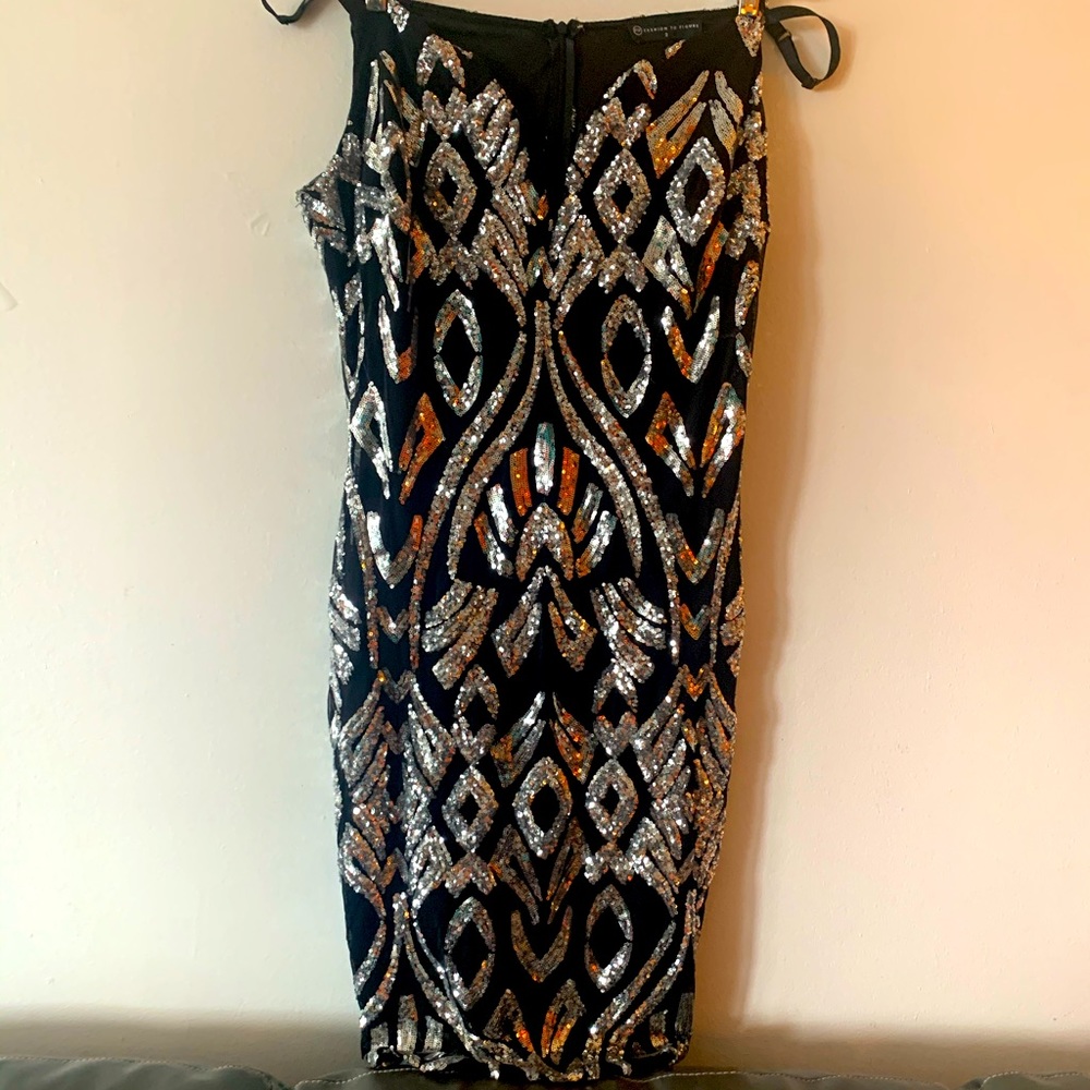 Evening cocktail dress